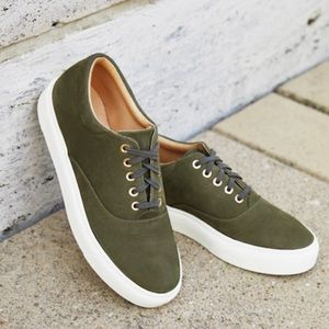 Nisolo Elayna Sneakers - moss EUC